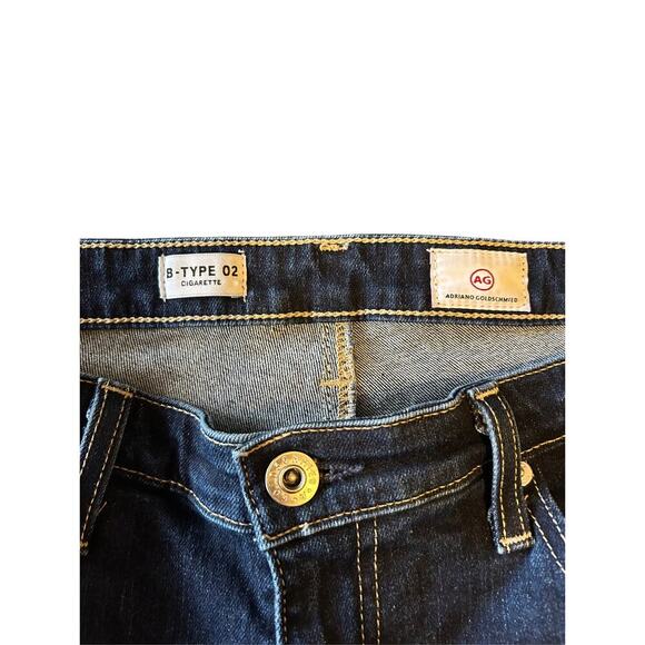 Adriano Goldschmied B-Type 02 Cigarette Women’s Jeans Size 30 X 28 US 10 - Picture 3 of 6